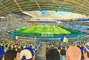 Soccer Gallery: Elland Road Stadium Fine Art - Leeds United Football Club