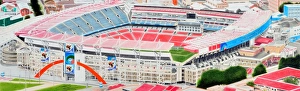 Images Dated 28th January 2014: Ellis Park Stadium Art
