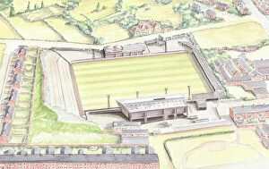 Stadia of England Collection: Football Stadium - Accrington Stanley FC - Peel Park