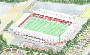 Stadia of England Collection: Football Stadium - Bournemouth FC - The Vitality Stadium