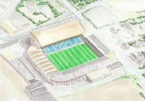 Latest Stadia Art! Gallery: Football Stadium - Leeds Utd AFC - Elland Road