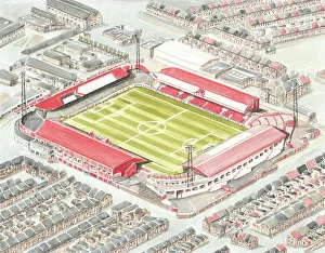 Latest Stadia Art! Gallery: Football Stadium - Middlesbrough FC - Ayresome Park