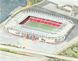 Latest Stadia Art! Gallery: Football Stadium - Middlesbrough FC - The Riverside Stadium