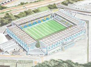 Latest Stadia Art! Gallery: Football Stadium - Millwall FC - The New Den