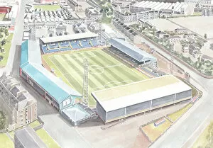 Stadia of Scotland Gallery: Football Stadium - Scotland - Dundee FC - Dens Park