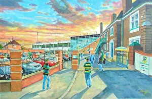 Images Dated 2023 August: Franklins Gardens Going to the Match - Northampton Saints Rugby Union