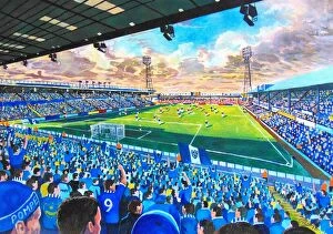 Images Dated 6th March 2018: Fratton Park Stadium Fine Art - Portsmouth Football Club