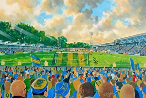 Football League Collection: Gay Meadow Stadium Fine Art - Shrewsbury Town Football Club