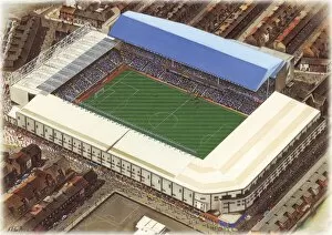 Images Dated 21st May 2013: Goodison Park Art - Everton