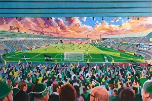 Soccer Gallery: Home Park Stadium Fine Art - Plymouth Argyle Football Club