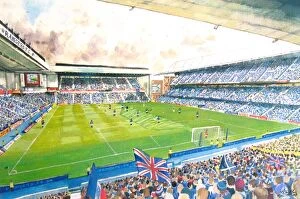 Stadia of Scotland Gallery: Ibrox Stadium Fine Art - Rangers Football Club