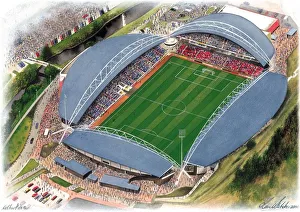 Samsung Collection: John Smiths Stadium Art - Huddersfield Town