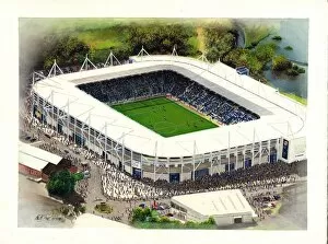 Stadia Collection: King Power Stadium Art - Leicester City