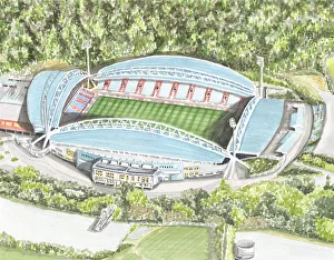 Kirklees Stadium is a multi-use stadium in Huddersfield in West Yorkshire