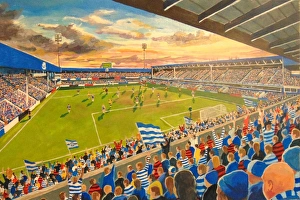 Stadia of England Gallery: Loftus Road Stadium Fine Art - Queens Park Rangers Football Club