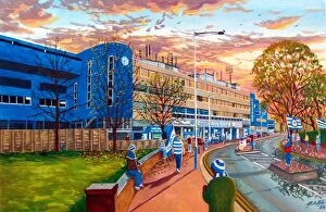 Stadia of England Collection: Loftus Road Stadium Going to the Match Fine Art - Queens Park Rangers Football Club