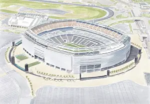 Birthday Prints: MetLife Stadium - New York Giants and the New York Jets NFL