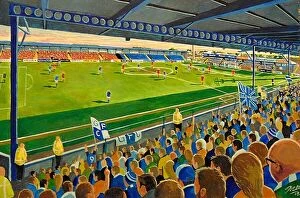 Images Dated 20th August 2023: Mourneview Park Stadium - Glenavon FC