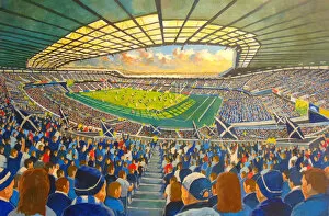 Rugby Union Collection: Murrayfield Stadium Fine Art - Scotland Rugby Union