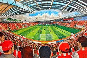 Stadia of England Gallery: New York Stadium Fine Art - Rotherham United Football Club