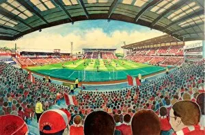 Stadia of England Gallery: Oakwell Stadium Fine Art - Barnsley Football Club