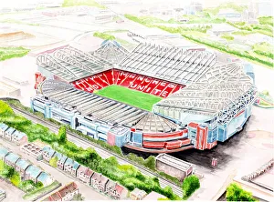 Old Trafford is a football stadium in Old Trafford