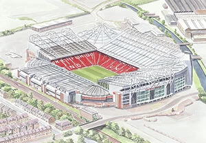 League Collection: Old Trafford Stadium Study 2 - Manchester United FC