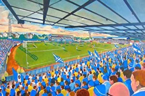 Park Collection: Palmerston Park Stadium - Queen of the South Football Club