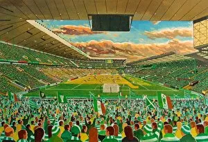 Stadia of Scotland Gallery: Parkhead Stadium Fine Art - Celtic Football Club
