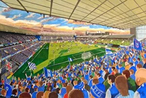 Images Dated 6th March 2018: Portman Road Stadium Fine Art - Ipswich Town Football Club
