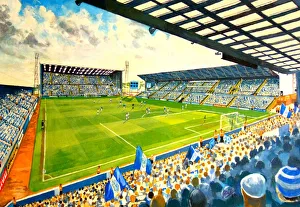 Stadia of England Gallery: Prenton Park Stadium Fine Art - Tranmere Rovers Football Club