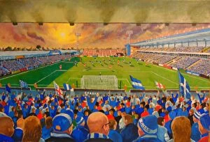 Soccer Collection: Priestfield Stadium Fine Art - Gillingham Football Club