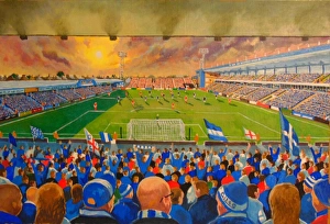 England Collection: Priestfield Stadium Fine Art - Gillingham Football Club