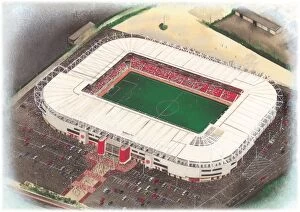 Images Dated 21st May 2013: Riverside Stadium Art - Middlesbrough