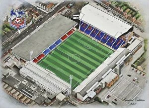 Images Dated 21st May 2013: Selhurst Park Art - Crystal Palace