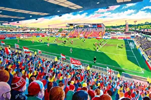 Stadia Gallery: Sincil Bank Stadium Fine Art - Lincoln City Football Club