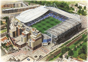 Stadia of England Gallery: Stamford Bridge Art - Chelsea