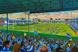 Images Dated 22nd August 2023: Thrum Hall Stadium - Halifax Rugby League
