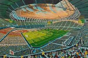 Fine Art Collection: Tottenham Stadium Fine Art - Tottenham Hotspur Football Club