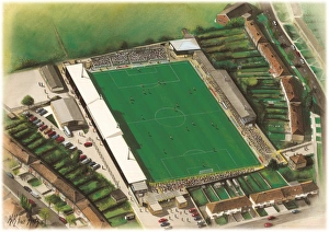 Images Dated 21st May 2013: Underhill Stadium Art - Barnet