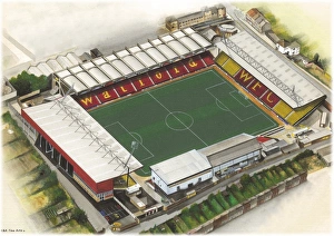 Samsung Collection: Vicarage Road Art - Watford