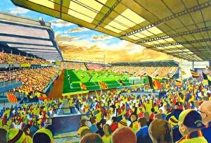 Trending: Vicarage Road Stadium Fine Art - Watford Football Club