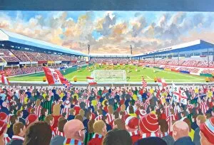 England Gallery: Victoria Ground Stadium Fine Art - Stoke City Football Club