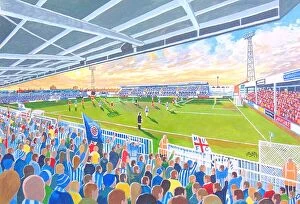 Latest Stadia Art! Collection: Victoria Park - Hartlepool United FC