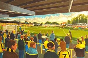 Latest Stadia Art! Collection: Wetherby Road Stadium - Harrogate Town FC