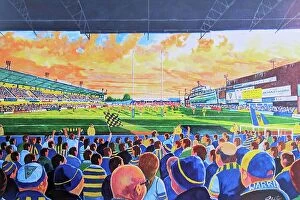 League Collection: Wilderspool Stadium - Warrington Wolves Rugby League