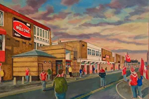 Images Dated 22nd August 2023: The Willows Going to the Match - Salford Rugby League
