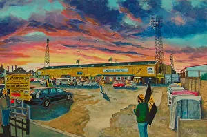 Club Prints: York Street Stadium Going to the Match - Boston United FC